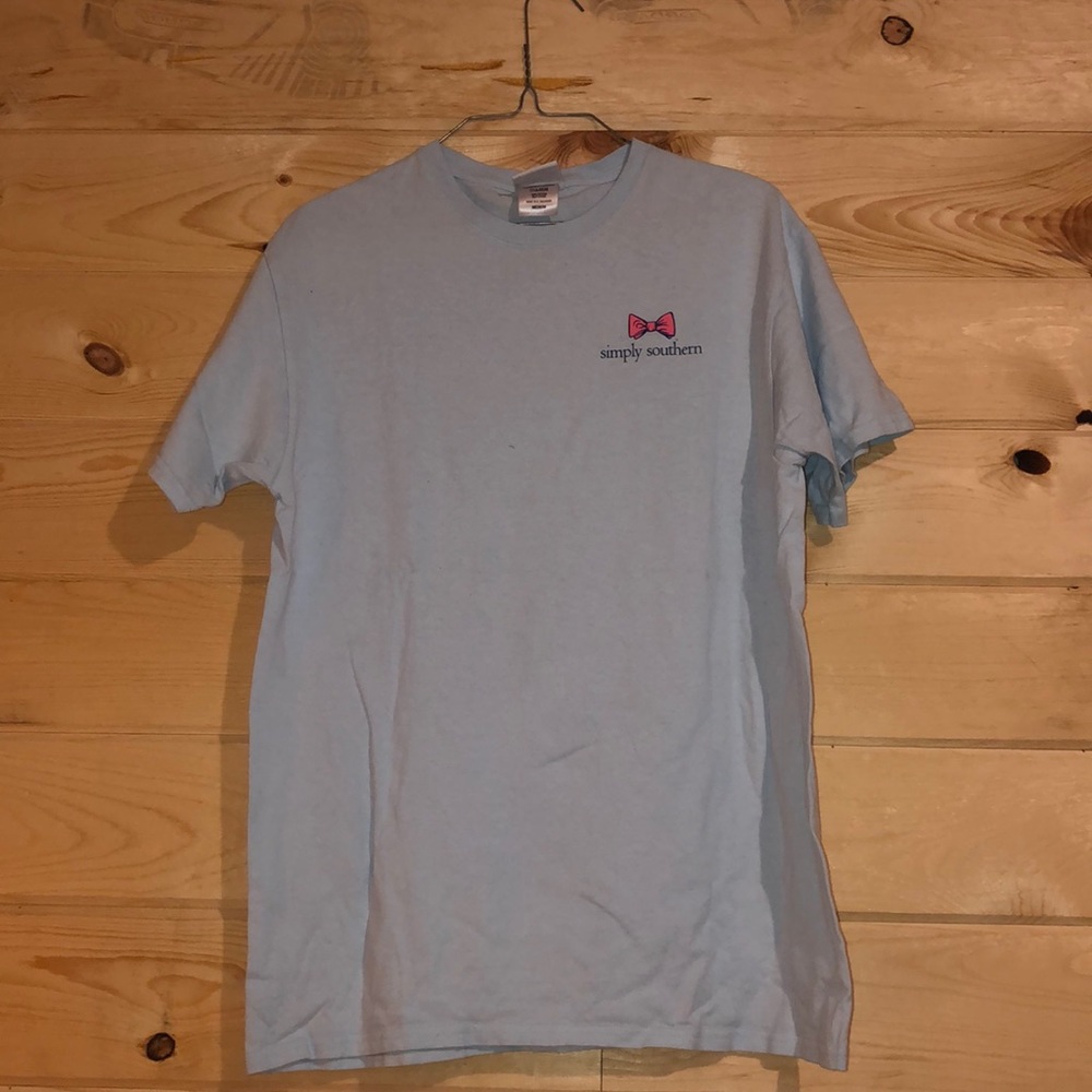 Simply Southern Blue Jeep Dog T Shirt